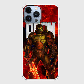 Чехол для iPhone 13 Pro Max с принтом DOOM ETERNAL в Кировске,  |  | Тематика изображения на принте: demons | devil | doom | doom eternal | doom guy | doom slayer | hell | iddqd | slayer | ад | демоны | дум | палач рока