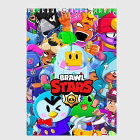 Скетчбук с принтом BRAWL STARS SPROUT в Кировске, 100% бумага
 | 48 листов, плотность листов — 100 г/м2, плотность картонной обложки — 250 г/м2. Листы скреплены сверху удобной пружинной спиралью | 8 bit | 8 бит | bibi | brawl stars | crow | el brown | leon | leon shark | max | mr.p | sally leon | shark | sprout | stars | virus | werewolf | акула | биби | вирус | ворон | леон | оборотень | пингвин