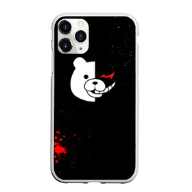 Чехол для iPhone 11 Pro матовый с принтом Monocuma в Кировске, Силикон |  | anime | danganronpa | monocuma | аниме | анимэ | данганронпа | манакума | медведь | монокума | мономишка | черный медведь | школа отчаяния