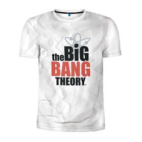 Мужская футболка 3D спортивная с принтом Big Bang Theory logo в Кировске, 100% полиэстер с улучшенными характеристиками | приталенный силуэт, круглая горловина, широкие плечи, сужается к линии бедра | big bang theory | howard wolowitz | leonard hofstadter | penny | raj | sheldon cooper | stuart bloom | vdgerir | воловитц | леонард хофстедер | пэнни | радж | раджешь кутрапалли | тбв | теория большого взрыва | чак лорри | шелдон | шэл