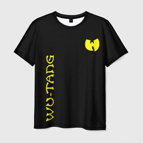 Мужская футболка 3D с принтом WU-TANG CLAN | ВУ ТАНГ КЛАН (Z) в Кировске, 100% полиэфир | прямой крой, круглый вырез горловины, длина до линии бедер | rap | wu tang | wu tang clan | ву танг | ву танг клан | реп | репер | рэп | рэпер