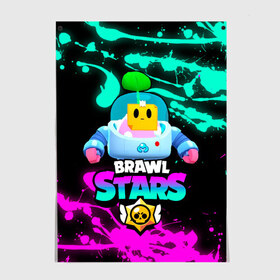 Постер с принтом BRAWL STARS (SPROUT) [24] в Кировске, 100% бумага
 | бумага, плотность 150 мг. Матовая, но за счет высокого коэффициента гладкости имеет небольшой блеск и дает на свету блики, но в отличии от глянцевой бумаги не покрыта лаком | 8 bit | android | brawl | brawl stars | clash | clash royale | game | leon | royale | sprout | stars | андроид | игра | кольт | леон | мобильные игры | спраут