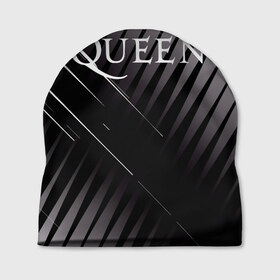 Шапка 3D с принтом Queen в Кировске, 100% полиэстер | универсальный размер, печать по всей поверхности изделия | 3d | queen | британская | группа | исполнитель | лого | логотип | музыканты | надпись | рок | эмблема
