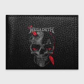 Обложка для студенческого билета с принтом Megadeth в Кировске, натуральная кожа | Размер: 11*8 см; Печать на всей внешней стороне | Тематика изображения на принте: countdown to extinction | бас | гитара | группа | дэйв мастейн | кико лоурейро | лос анджелес | метал | трэш | хард рок | хеви метал