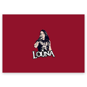 Поздравительная открытка A6 с принтом Louna в Кировске, 100% бумага | плотность бумаги 280 г/м2, матовая, на обратной стороне линовка и место для марки
 | louna | лу геворкян | луна | лусине | музыка | рок | русский рок