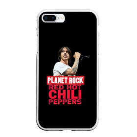 Чехол для iPhone 7Plus/8 Plus матовый с принтом RHCP в Кировске, Силикон | Область печати: задняя сторона чехла, без боковых панелей | Тематика изображения на принте: red hot chili peppers | rhcp | американский рок | музыка | планета рока | ред хот чили пеперс | рок группа