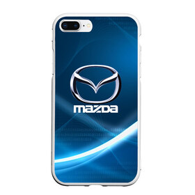 Чехол для iPhone 7Plus/8 Plus матовый с принтом MAZDA в Кировске, Силикон | Область печати: задняя сторона чехла, без боковых панелей | amg | auto | bmw | honda | jdm | mercedes | nissan | porsche | racing | sport | toyota | автомобил | автомобильные | киа | лексус | марка | машины | митсубиси | ниссан | порше | спорт | субару | тесла | тойота | хонда