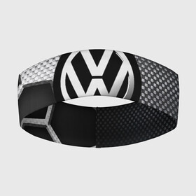 Повязка на голову 3D с принтом VOLKSWAGEN в Кировске,  |  | amg | auto | bmw | honda | jdm | mercedes | nissan | porsche | racing | sport | toyota | автомобил | автомобильные | киа | лексус | марка | машины | митсубиси | ниссан | порше | спорт | субару | тесла | тойота | хонда