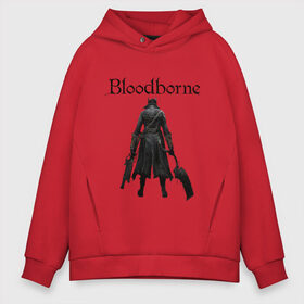 Мужское худи Oversize хлопок с принтом Bloodborne в Кировске, френч-терри — 70% хлопок, 30% полиэстер. Мягкий теплый начес внутри —100% хлопок | боковые карманы, эластичные манжеты и нижняя кромка, капюшон на магнитной кнопке | bloodborne | bloodborne 2 | esport | game | playstation | бладборн | игра | киберспорт | киберспортсмен | порождение крови