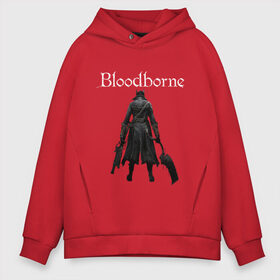 Мужское худи Oversize хлопок с принтом Bloodborne в Кировске, френч-терри — 70% хлопок, 30% полиэстер. Мягкий теплый начес внутри —100% хлопок | боковые карманы, эластичные манжеты и нижняя кромка, капюшон на магнитной кнопке | bloodborne | bloodborne 2 | esport | game | playstation | бладборн | игра | киберспорт | киберспортсмен | порождение крови