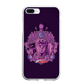 Чехол для iPhone 7Plus/8 Plus матовый с принтом JOJO`S BIZARRE ADVENTURE в Кировске, Силикон | Область печати: задняя сторона чехла, без боковых панелей | adventure | jojo | jojo s bizarre | jojo’s bizarre adventure | killer queen | yare yare daze | аниме | джоджо | манга | невероятные приключения джоджо | яре яре дазе