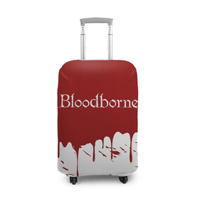 Чехол для чемодана 3D с принтом Bloodborne. в Кировске, 86% полиэфир, 14% спандекс | двустороннее нанесение принта, прорези для ручек и колес | bloodborne | bloodborne 2 | esport | game | playstation | бладборн | игра | киберспорт | киберспортсмен | порождение крови