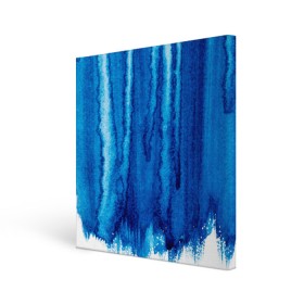 Холст квадратный с принтом Будь в потоке в Кировске, 100% ПВХ |  | water | waterfall | абстракция | акварель | вода | водопад | голубая абстракция | дождь | краска | потеки краски | поток | потоки воды | потоки краски | текстура