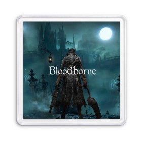 Магнит 55*55 с принтом Bloodborne. в Кировске, Пластик | Размер: 65*65 мм; Размер печати: 55*55 мм | Тематика изображения на принте: bloodborne | bloodborne 2 | esport | game | playstation | бладборн | игра | киберспорт | киберспортсмен | порождение крови