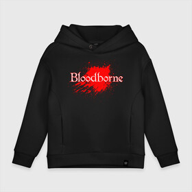 Детское худи Oversize хлопок с принтом Bloodborne. в Кировске, френч-терри — 70% хлопок, 30% полиэстер. Мягкий теплый начес внутри —100% хлопок | боковые карманы, эластичные манжеты и нижняя кромка, капюшон на магнитной кнопке | bloodborne | bloodborne 2 | esport | game | playstation | бладборн | игра | киберспорт | киберспортсмен | порождение крови