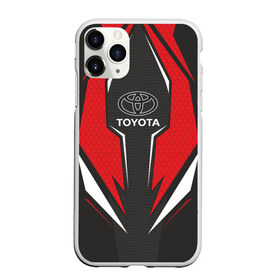 Чехол для iPhone 11 Pro Max матовый с принтом Toyota Driver team Red в Кировске, Силикон |  | driver | driver team | racing | toyota | toyota team | гонки | тайота | тоёта | тойота