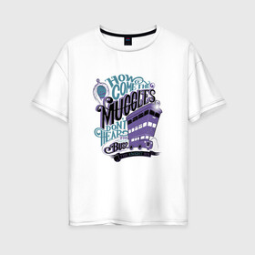 Женская футболка хлопок Oversize с принтом Гарри Поттер в Кировске, 100% хлопок | свободный крой, круглый ворот, спущенный рукав, длина до линии бедер
 | fantasy | gryffindor | harry potter | vdsvar | warner bros. | гарри поттер | фэнтэзи