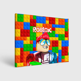 Холст прямоугольный с принтом ROBLOX [3] в Кировске, 100% ПВХ |  | box | lego | minecraft | roblox | роблокс