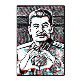 Магнитный плакат 2Х3 с принтом Сталин (Oko) в Кировске, Полимерный материал с магнитным слоем | 6 деталей размером 9*9 см | Тематика изображения на принте: 1 | 9 | oko | великая | винтаж | винтажный | вождь | день | джугашвили | иосиф | лайк | личность | любимка | май | марка | мая | мирки | око | победа | портрет | прикольная | прикольный | р | ретро | руки | с