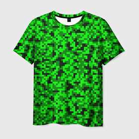 Мужская футболка 3D с принтом КАМУФЛЯЖ GREEN в Кировске, 100% полиэфир | прямой крой, круглый вырез горловины, длина до линии бедер | camouflage | армия | военная форма | военный | вооружение | вооруженные силы | защита | защитный цвет | зеленый | камуфляж | маскировка | салатовый | солдат | униформа | форма | хаки