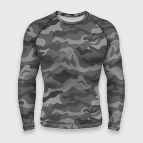 Мужской рашгард 3D с принтом КАМУФЛЯЖ GREY в Кировске,  |  | camouflage | армия | военная форма | военный | вооружение | вооруженные силы | защита | защитный цвет | камуфляж | коричневый | маскировка | серый | солдат | униформа | форма | хаки