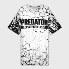 Платье-футболка 3D с принтом PREDATOR: HUNTING GROUNDS. в Кировске,  |  | 90 е | predator | predator:hunting grounds | апгрейд | взгляд | воители | добыча | клыки | монстр | монстры | предатор | пришелец | против чужого | существо | фантастика | фэнтези | хищник