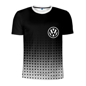Мужская футболка 3D спортивная с принтом Volkswagen в Кировске, 100% полиэстер с улучшенными характеристиками | приталенный силуэт, круглая горловина, широкие плечи, сужается к линии бедра | volkswagen | vw | vw значок | vw лого | vw марка | vw эмблема | wv | значок vw | значок фольксваген | лого автомобиля | лого вольцваген | логотип vw | фольксваген | фольцваген