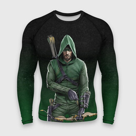 Мужской рашгард 3D с принтом Arrow в Кировске,  |  | Тематика изображения на принте: arrow | oliver queen | vdzabma | оливер куинн | стрела