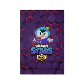 Обложка для паспорта матовая кожа с принтом Brawl Stars Mr. P в Кировске, натуральная матовая кожа | размер 19,3 х 13,7 см; прозрачные пластиковые крепления | Тематика изображения на принте: brawl stars | brawl stars mr. p | brawl stars ms p | mister p | mister p. | mr p | mr. p | бравл старс | мистер п | мистер п. | пингвин бравл старс | пингвин из бравл старс