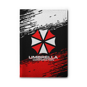 Обложка для автодокументов с принтом Umbrella Corporation. в Кировске, натуральная кожа |  размер 19,9*13 см; внутри 4 больших “конверта” для документов и один маленький отдел — туда идеально встанут права | resident evil | umbrella corporation | амбрелла | амбрелла корпорейшн | вирус | вымышленная военная и фармацевтическая корпорация | игра | умбрелла