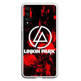 Чехол для Honor 20 с принтом Linkin Park в Кировске, Силикон | Область печати: задняя сторона чехла, без боковых панелей | chester bennington | linkin park | rock | группа | линкин парк | логотип | музыка | рок | рок н ролл | честер беннингтон | эмблема