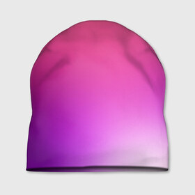 Шапка 3D с принтом Нежный цвет в Кировске, 100% полиэстер | универсальный размер, печать по всей поверхности изделия | красный | нежный цвет | плавный переход | фиолетовый