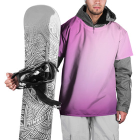 Накидка на куртку 3D с принтом Нежный фиолет в Кировске, 100% полиэстер |  | нежный цвет | плавный переход | розовый | фиолетовый