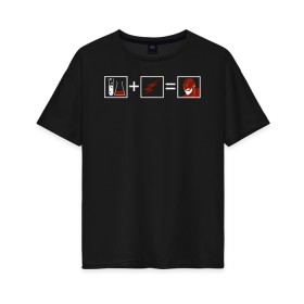 Женская футболка хлопок Oversize с принтом The Flash в Кировске, 100% хлопок | свободный крой, круглый ворот, спущенный рукав, длина до линии бедер
 | barry allen | the flash | vdzabma | барри аллен | флэш