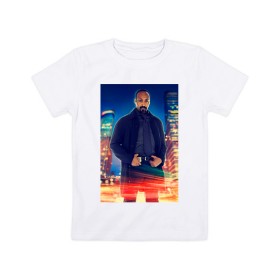 Детская футболка хлопок с принтом Joe West в Кировске, 100% хлопок | круглый вырез горловины, полуприлегающий силуэт, длина до линии бедер | Тематика изображения на принте: joe west | the flash | vdzabma | джо уэст | флэш