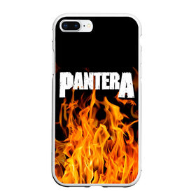 Чехол для iPhone 7Plus/8 Plus матовый с принтом Pantera в Кировске, Силикон | Область печати: задняя сторона чехла, без боковых панелей | pantera | американская метал группа | грув метал | группа | музыка | пантера | рок | рок группа
