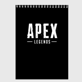 Скетчбук с принтом APEX LEGENDS в Кировске, 100% бумага
 | 48 листов, плотность листов — 100 г/м2, плотность картонной обложки — 250 г/м2. Листы скреплены сверху удобной пружинной спиралью | apex | apex legends | battle | battle royal | bloodhound | titanfall | wraith | апекс | апекс легендс | батл рояль | битва | война | каустик | королевская битва