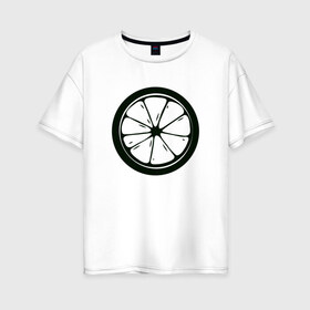 Женская футболка хлопок Oversize с принтом Заводной апельсин в Кировске, 100% хлопок | свободный крой, круглый ворот, спущенный рукав, длина до линии бедер
 | 