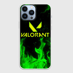 Чехол для iPhone 13 Pro Max с принтом VALORANT FIRE | ВАЛОРАНТ ОГОНЬ в Кировске,  |  | breach | cs go | cypher | jett | league of legends | legends of runeterra | lol | omen | overwatch | phoenix | riot | riot games | sage | sona | sova | valorant | viper | валорант | кс го | лига легенд | лол