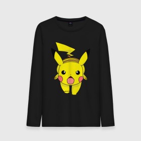 Мужской лонгслив хлопок с принтом ПикачуПикачу в Кировске, 100% хлопок |  | pikachu | pokemon | аниме | зверек | мультик | мультфильм | пика | пикачу | покемон | покемоны