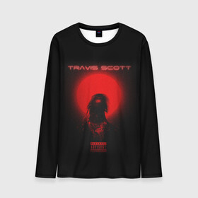 Мужской лонгслив 3D с принтом TRAVIS SCOTT в Кировске, 100% полиэстер | длинные рукава, круглый вырез горловины, полуприлегающий силуэт | america | astroworld | cactus jack | rap | travis scott | usa | wish you were here | америка | зарубежный реп | кактус джек | реп | сша | трэвис скотт