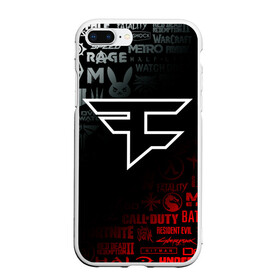 Чехол для iPhone 7Plus/8 Plus матовый с принтом FAZE CLAN в Кировске, Силикон | Область печати: задняя сторона чехла, без боковых панелей | astralis | awp | counter strike | cs go | cs go global offensive | cs:go | faze clan | hyper beast | team liquid | астралис | кс го | тим ликвид | фейз клан | хайпер бист