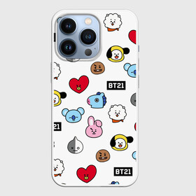 Чехол для iPhone 13 Pro с принтом BTS | БТС | BANGTAN BOYS | BT21 в Кировске,  |  | bangtan boys | bt21 | bts | бтс