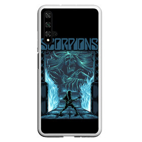 Чехол для Honor 20 с принтом Scorpions в Кировске, Силикон | Область печати: задняя сторона чехла, без боковых панелей | klaus meine | live in munich | return to forever | rock music | scorpions | you like | клаус майне | маттиас ябс | рудольф шенкер | скорпионз