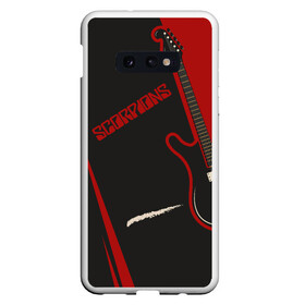 Чехол для Samsung S10E с принтом Scorpions в Кировске, Силикон | Область печати: задняя сторона чехла, без боковых панелей | Тематика изображения на принте: klaus meine | live in munich | return to forever | rock music | scorpions | you like | клаус майне | маттиас ябс | рудольф шенкер | скорпионз