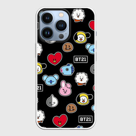 Чехол для iPhone 13 Pro с принтом BT21 | BTS | БТС | BANGTAN BOYS в Кировске,  |  | bangtan boys | bt21 | bts | бтс