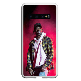 Чехол для Samsung Galaxy S10 с принтом ASTRONOMICAL TRAVIS SCOTT в Кировске, Силикон | Область печати: задняя сторона чехла, без боковых панелей | astronomical | fortnite | travis scott | астрономикал | концерт | концерт в фортнайт | тревис скотт | трэвис скотт | фортнайт