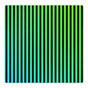 Магнитный плакат 3Х3 с принтом Пикси полосы в Кировске, Полимерный материал с магнитным слоем | 9 деталей размером 9*9 см | абстракция | волны | геометрия | градиент | графен | графика | карбон | коллаж | кристаллы | кубизм | линия | мозаика | палитра | пиксели | пикси | полосатая | полоска | полосы | поп | радуга | радужная