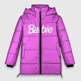 Женская зимняя куртка 3D с принтом Barbie в Кировске, верх — 100% полиэстер; подкладка — 100% полиэстер; утеплитель — 100% полиэстер | длина ниже бедра, силуэт Оверсайз. Есть воротник-стойка, отстегивающийся капюшон и ветрозащитная планка. 

Боковые карманы с листочкой на кнопках и внутренний карман на молнии | Тематика изображения на принте: barbie | барби | кукла | кукла барби
