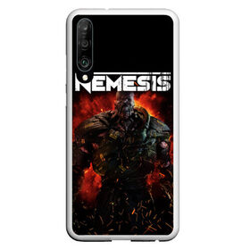 Чехол для Honor P30 с принтом Nemesis в Кировске, Силикон | Область печати: задняя сторона чехла, без боковых панелей | jill valentine | nemesis | racoon city | resident evil | resident evil 3 | обитель зла | ракун сити